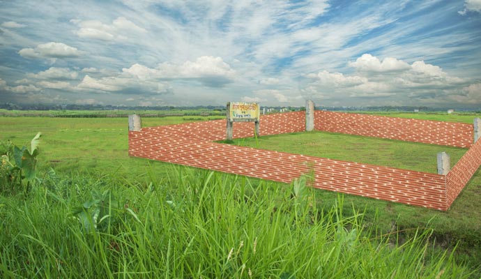 Saleable secure exclusive land in rupganj, narayanganj